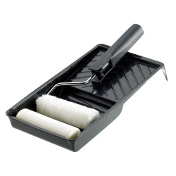 Stanley STRLGS00 Mini Roller Emulsion &amp; Gloss Kit 100mm (4in)