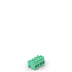 TE Connectivity 1546173-2 Eurostyle Terminal Block 5MM 2 POS Green Sn