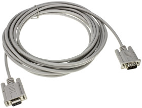 Kabel szeregowy, długość 6m, złącze A: 9-stykowe D-sub, złącze B: 9-stykowe D-sub