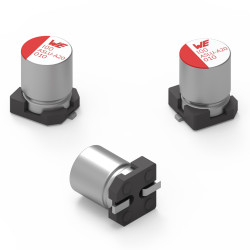 Al Capacitors - SMD WCAP-ASLU 22uF 63V