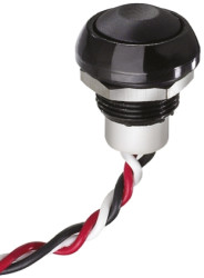 Przełącznik przyciskowy z efektem Halla IP67 5mA 50mA Trzpień Wstępnie okablowany Chwilowy, -40 → +85°C,