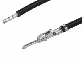 Przewód wstępnie zagniatany, seria: 36769, 20AWG, dł.: 300mm