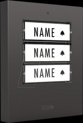 41307 Radio chime transmitter 3-family house, anthracite