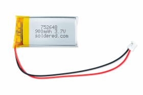 Li-Ion Battery 900mAh 3.7V