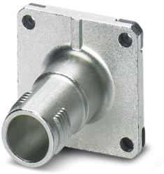 Flange enclosure, 25 x 25 mm for M12-connector, 1424131