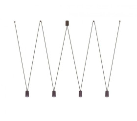 Lampa wisząca MORE EYE BLACK IV 7822 Nowodvorski Lighting