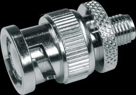 100023637 BNC plug/SMA socket adapter