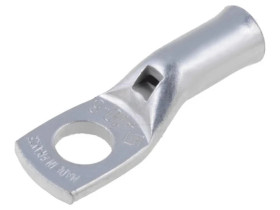 Końcówka oczkowa rurowa M6 10mm2 zaciskanie na przewód miedź XCT 10-6