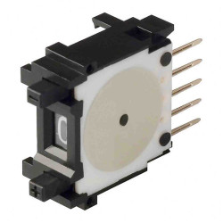 Przełącznik tarczowy przyciskowy, BCD, Tarcza przyciskowa, Wypustka, położenia: 10