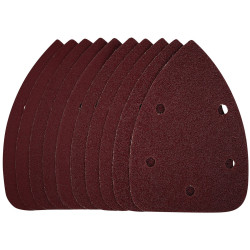 Draper 42633 Detail Sanding Sheets-Hook &amp; Loop 140mm Assorted Grit SSD2 10Pc