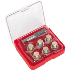 Sealey VS615 Oil Drain Plug Thread Repair Set - M15