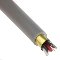 Kabel do transmisji danych 2 -parowy 0,22 mm² 4 -rdzeniowy Ekranowany 24 AWG AWG PVC 300V Kabel MPOS
