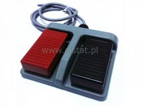 Przełącznik nożny podwójny 2x (ON)-OFF 10A 250V