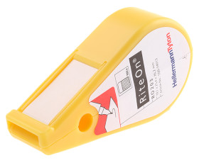 Zestaw oznaczeń do kabli Samolaminujący HellermannTyton zakres 9.1 → 18.1mm Filled Dispenser ilość 100