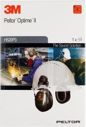 3M Peltor Optime II H520P3E Słuchawki ochronne 31 dB EN 352-1, EN 352-3:2002 1 szt.