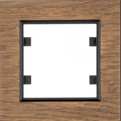 Lumina passion Ramka 1-krotna drewno antyczny dąb WL9016