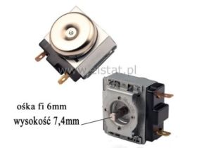 Wyłącznik czasowy mech. do 90min NO 16A oś ścięta