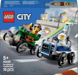 LEGO® CITY 60459 Samolot kontra łóżko szpitalne