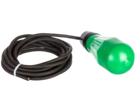 Wyłącznik pływakowy z przewodem NEOPREN 5m do wody brudnej przeciwwaga wbudowana LVFSN1B05
