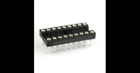 IC Socket 18 pin DIL (narrow turned pin )