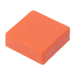 U919 APEM Orange 11.5x11.5mm Cap for 18000 Series Push Button Switch