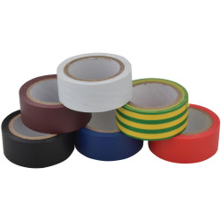 UniBond 1415390 Electrical Tape (6 Colour Pack) 19mm x 3.5m