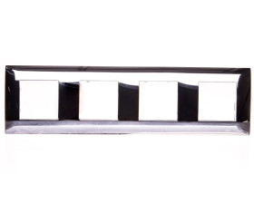 DANTE Ramka poczwórna tworzywo galwanizowane CHROM 457084