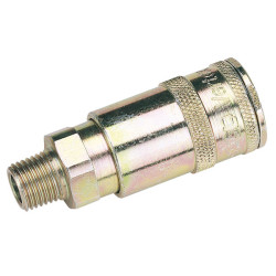 Draper 51402 1/4&quot; Bsp Taper Male Thread Vertex Air Coupling