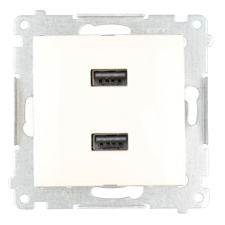 Ładowarka 2xUSB DC2USB.01/41 krem Kontakt Simon54