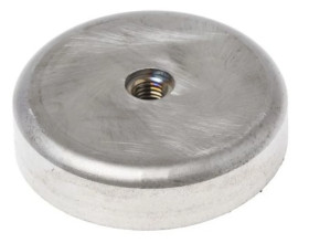 Mocowanie antywibracyjne, M10, Ø 80mm, H 35mm, 400, materiał: Guma naturalna 60 Shore A, RS PRO