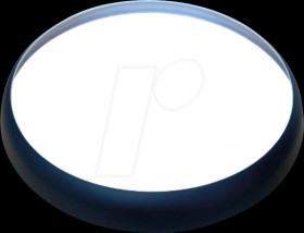 ELED30026B Mounting ring for EnovaLite outdoor ceiling light, black