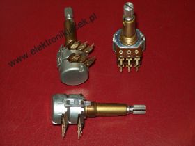 Potencjometr obrotowy 2x470k Ohm liniowy 2 osie