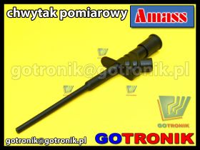 Chwytak pomiarowy czarny