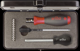 34614 Torque screwdriver set, 14 pieces, 0.8 - 5.0 Nm