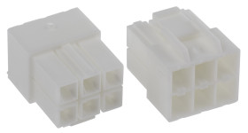 Obudowa złącza 6-pinowe 2-rzędowe raster: 6.2mm JST Męski Montaż na kablu VL Styk żeński serii VL