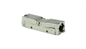 Łącznik Kabla Stp Kat 6A, Beznarzędziowy Em/Fa-757K-C6a-Bk