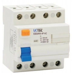 Wyłącznik różnicowoprądowy 4P 40A 30mA 0,03A typ AC EBS9RN-4P-30-40-AC