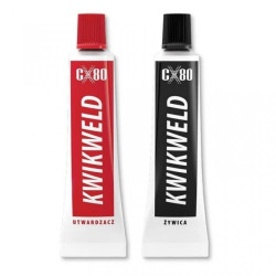 Klej epoksydowy szybkoschnący dwuskładnikowy 2x27g 99.012 CX80 KWIK WELD