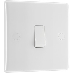 BG 813 White Nexus Moulded Intermediate Switch, 20A 16AX