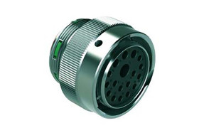 Złącze wielostykowe przemysłowe 18-pinowe Montaż na kablu Gniazdo Amphenol Industrial