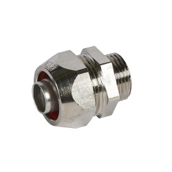 Łącznik do kanałów kablowych Legrand gwint PG11 12mm Konstrukcja prosta męska Mosiądz Metaliczny