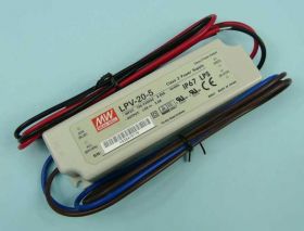 5V/3,00A/20W LPV-20-05 LED IP67 PLASTIC