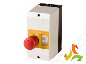 Obudowa do nabudowania, awaryjne wyłączenie przycisku grzybkowego CI-PKZ01-PVT,dla PKZM01, 281406 EATON-MOELLER