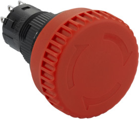 Emergency stop, pull release, mounting Ø  32 mm, illuminated, 2 Form B (N/C), XB6ETI523P