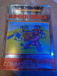 Number Cruncher by Spectravideo - Cartridge