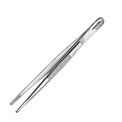 Bernstein 5-117 Engineer&#xB4;s Tweezers 145mm Nickel-Plated Straight-Flat-Wide