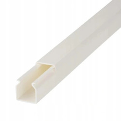 Listwa elektroinstalacyjna kanał kablowy LS 17x15mm korytko z pokrywą / 2 m /