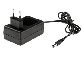 Adapter AC/DC Uwy 48V Iwy 1.05A Wtyk DC 2,1 x 5,5 mm 50.4W, typ wtyczki: Wtyk europejski, brytyjski