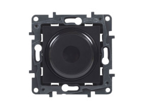 NILOE STEP Ściemniacz obrotowy 2-przewodowy czarny 863552 LEGRAND