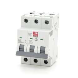 Wyłącznik nadprądowy 3P C 25A 6kA AC KOOP Elektro C25A LSS C25 3P